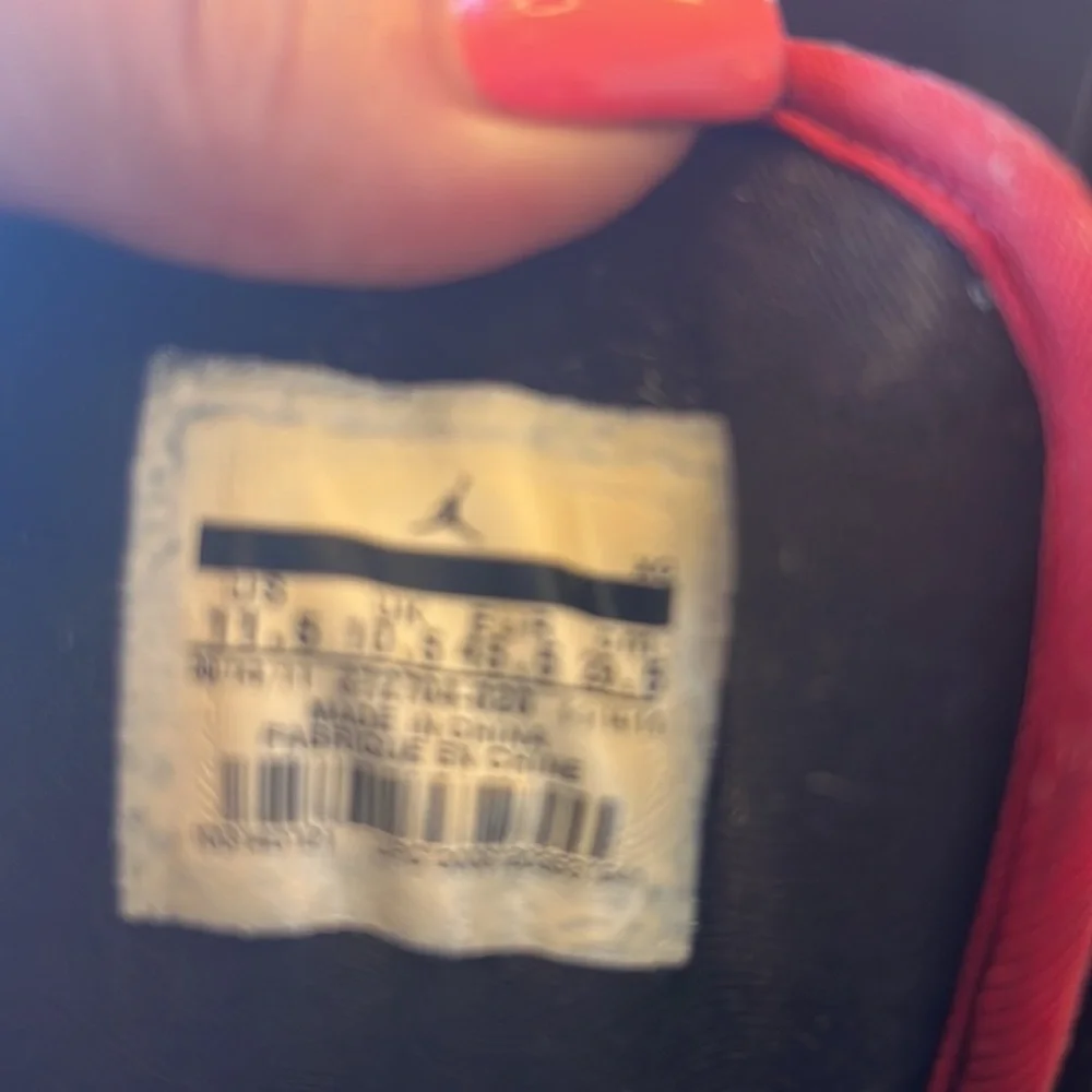 Jordan size 11.5 vintage .